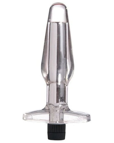 Aquaveee Vibrating Soft Jelly Butt Plug