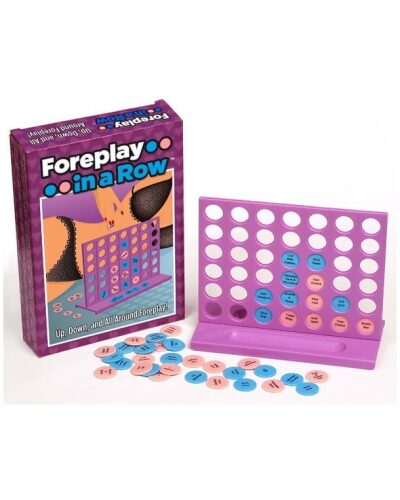 Foreplay in a Row Sex Game