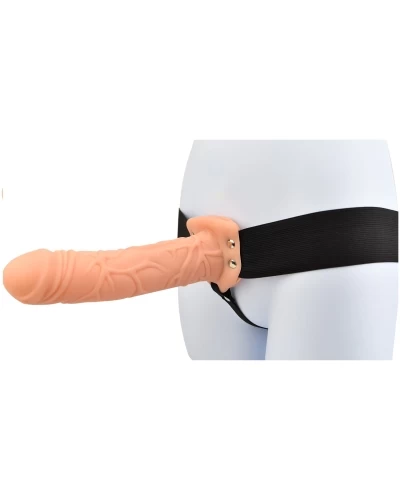 Loving Joy 8 Inch Hollow Strap On Vanilla