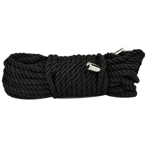 Bound to Please Silky Bondage Rope 10m Black