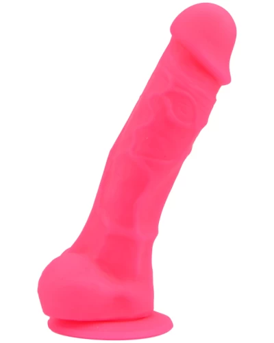 Loving Joy 7 Inch Realistic Silicone Dildo Pink