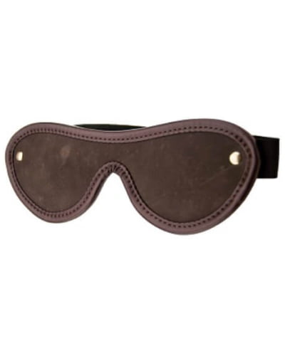 BOUND Nubuck Leather Blindfold (2)