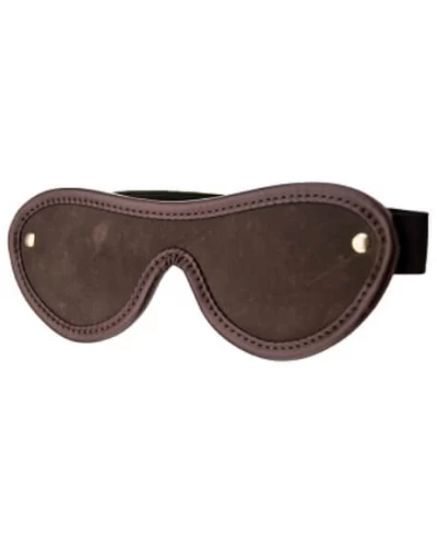 BOUND Nubuck Leather Blindfold for Bondage Play