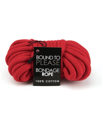 Bound to Please Bondage Rope Red (1)
