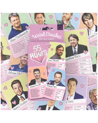 Weird Crushes British Hunks Card Game