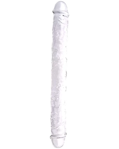 Loving Joy 15 Inch Transparent Double Ended Dildo