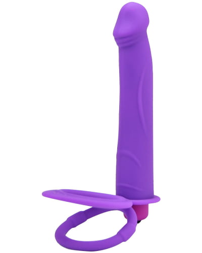Loving Joy Double Penetration Strap On Vibrator