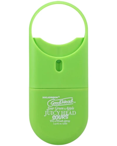 GoodHead Juicy Head Dry Mouth Spray To-Go Sour Green Apple 0.3 oz.
