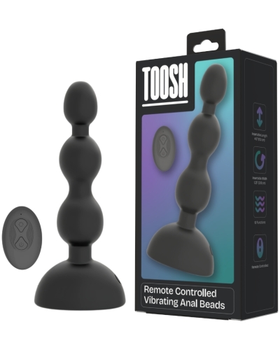 Toosh Remote Controlled Vibrating Anal Beads