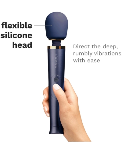 Le Wand Petite Rechargeable Vibrating Massager Navy