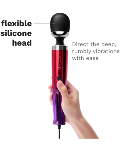 Le Wand Die Cast Plug In Vibrating Wand Massager Ombre