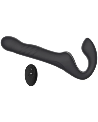 Mina Surge Remote Thrusting & Vibrating Strapless Strap On